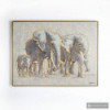 Obraz ręcznie malowany 102415 Rodzina słoni Graham&Brown