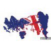 Naklejka ścienna UK SPN106WS