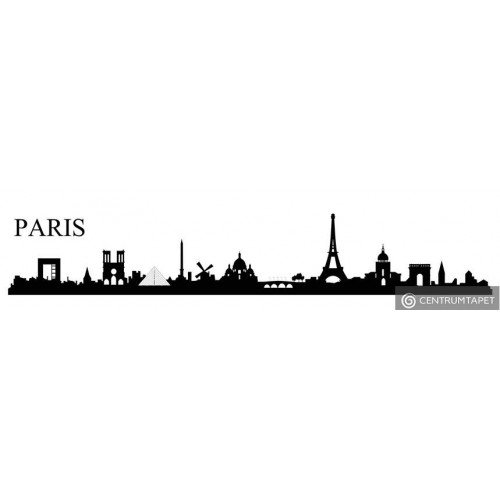 Naklejka ścienna PARIS SPA4