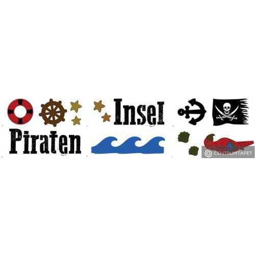 Naklejka ścienna Piraten Insel SPN125T6