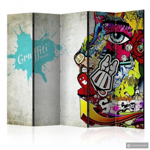 Parawan 5-częściowy -...
