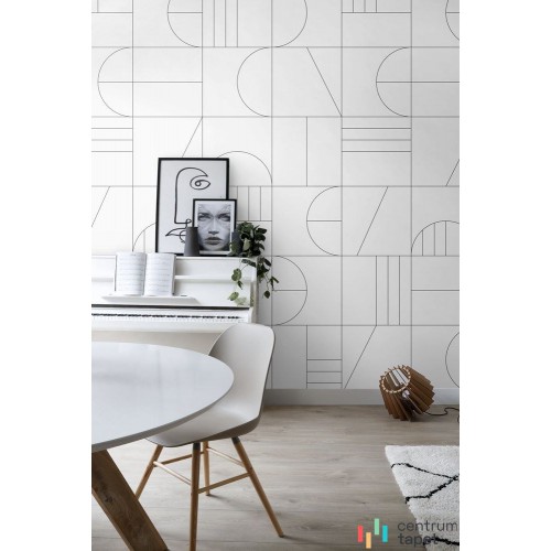 Fototapetaa 138538 Black & White with a splash of gold Esta Home