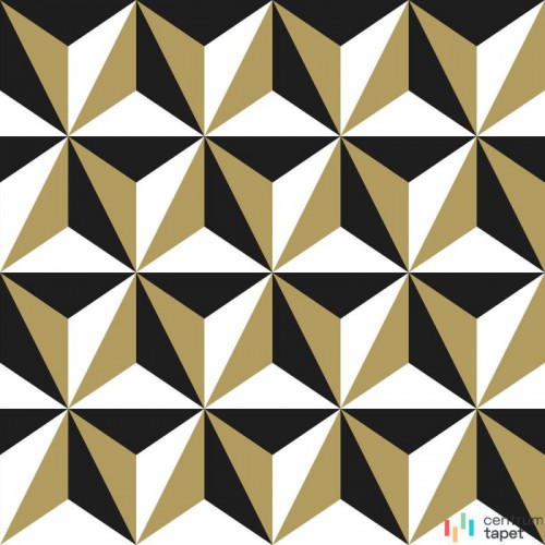 Tapeta 139118 Black & White with a splash of gold Esta Home