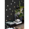 Tapeta 139123 Black & White with a splash of gold Esta Home