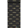Tapeta 139124 Black & White with a splash of gold Esta Home