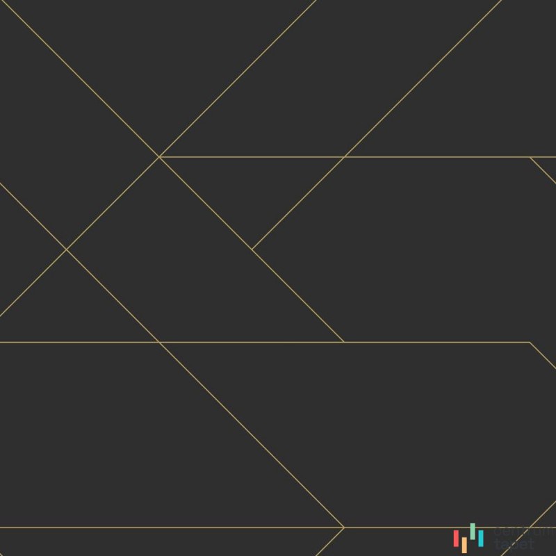 Tapeta 139144 Black & White with a splash of gold Esta Home