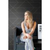 Tapeta 139144 Black & White with a splash of gold Esta Home