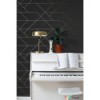 Tapeta 139144 Black & White with a splash of gold Esta Home