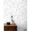 Tapeta 139145 Black & White with a splash of gold Esta Home