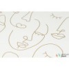Tapeta 139146 Black & White with a splash of gold Esta Home