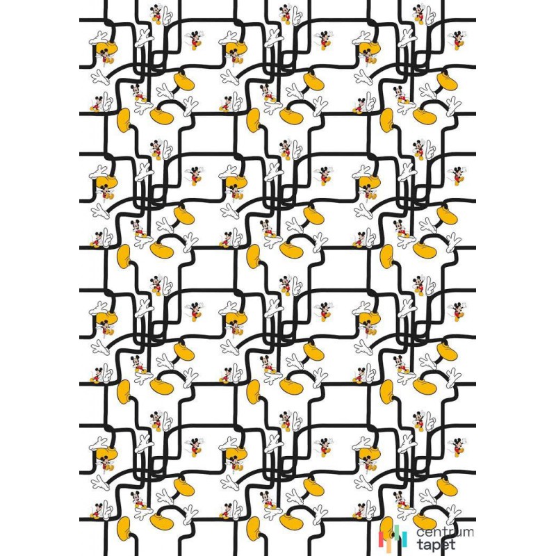 Fototapeta DX4-006 Mickey Mouse - Foot Labyrinth Fototapeta DX4-006 Mickey Mouse - Foot Labyrinth