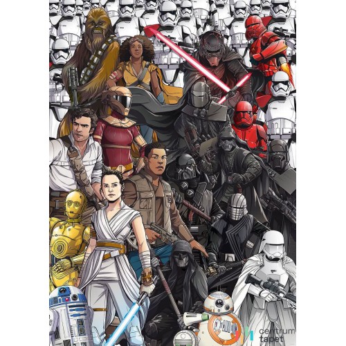 Fototapeta DX4-075 Star Wars Retro Cartoon