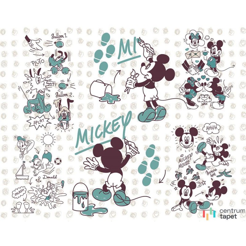 Fototapeta DX7-026 Mickey and Friends
