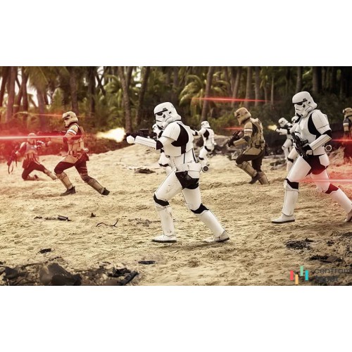 Fototapeta 011-DVD4 Star Wars Imperial Strike