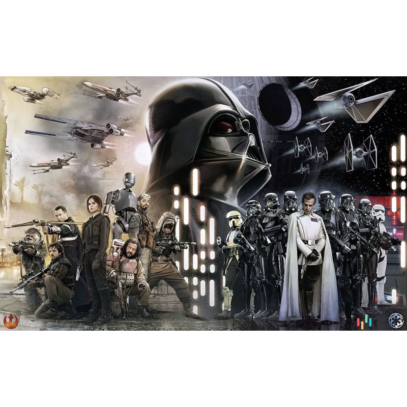 Fototapeta 028-DVD4 Star Wars Collage Fototapeta 028-DVD4 Star Wars Collage