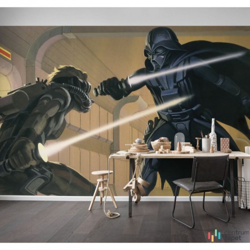 Fototapeta DX10-066 Star Wars Classic RMQ Vader vs Luke