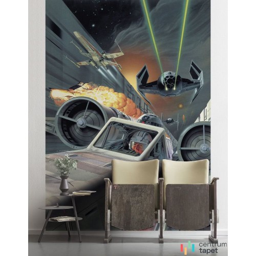 Fototapeta DX4-042 Star Wars Classic Death Star Trench Run