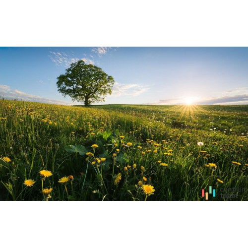 Fototapeta SHX9-034 Frühling auf dem Land