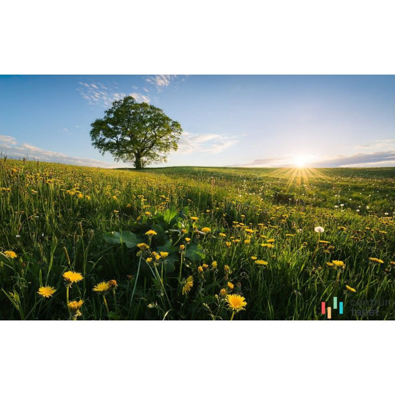 Fototapeta SHX9-034 Frühling auf dem Land