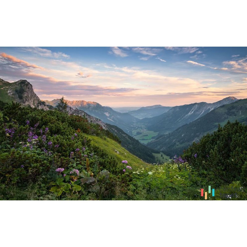 Fototapeta SHX9-059 Naturpark Allgäuer Hochalpen