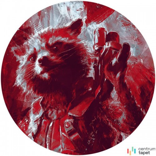 Fototapeta DD1-052 DOT Avengers Painting Rocket Raccoon