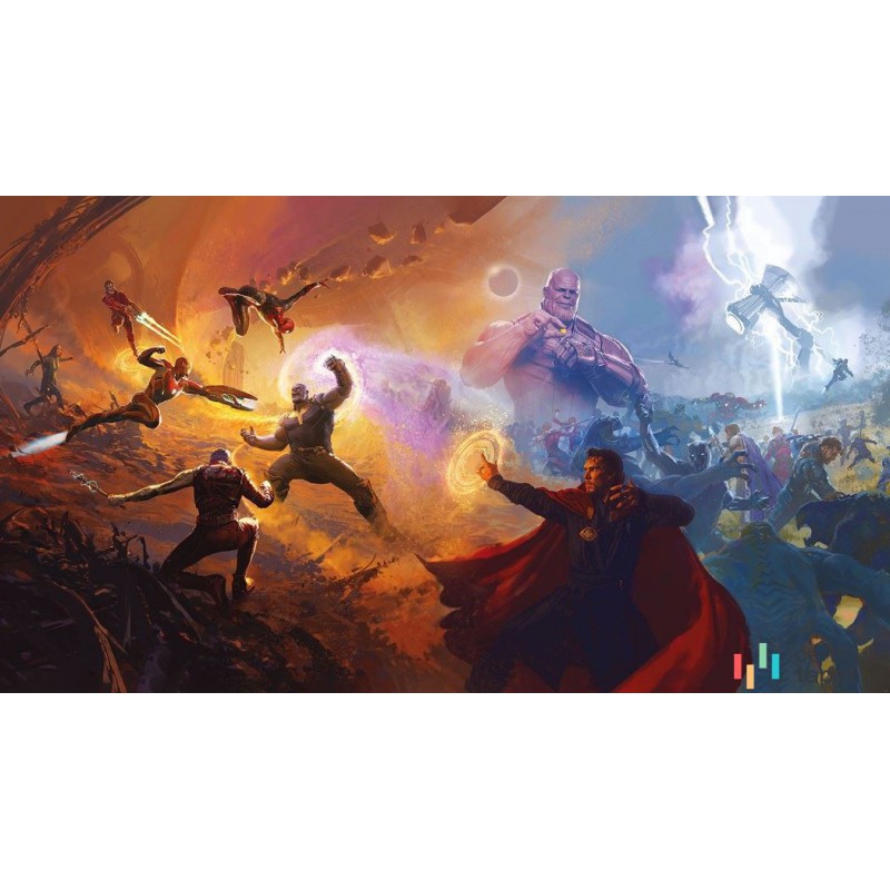 Fototapeta IADX10-076 Avengers Epic Battles Two Worlds