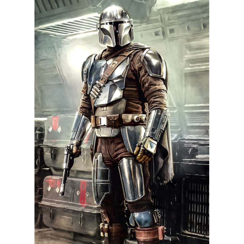 Fototapeta IADX4-023 Mandalorian Fight Posture Fototapeta IADX4-023 Mandalorian Fight Posture