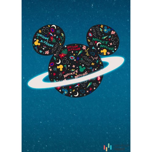 Fototapeta IADX4-026 Planet Mickey