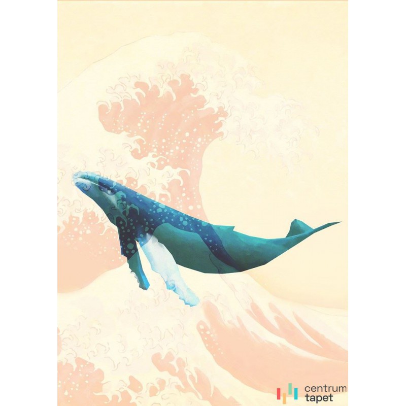 Fototapeta IAX4-0012 Whale Voyage