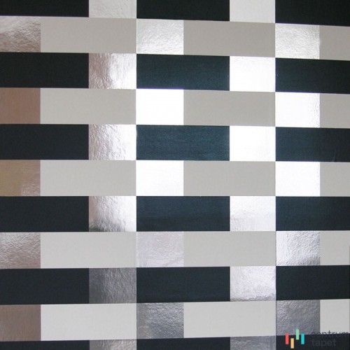 Tapeta Blocknavywhitesilver Erica Wakerly Erica Wakerly