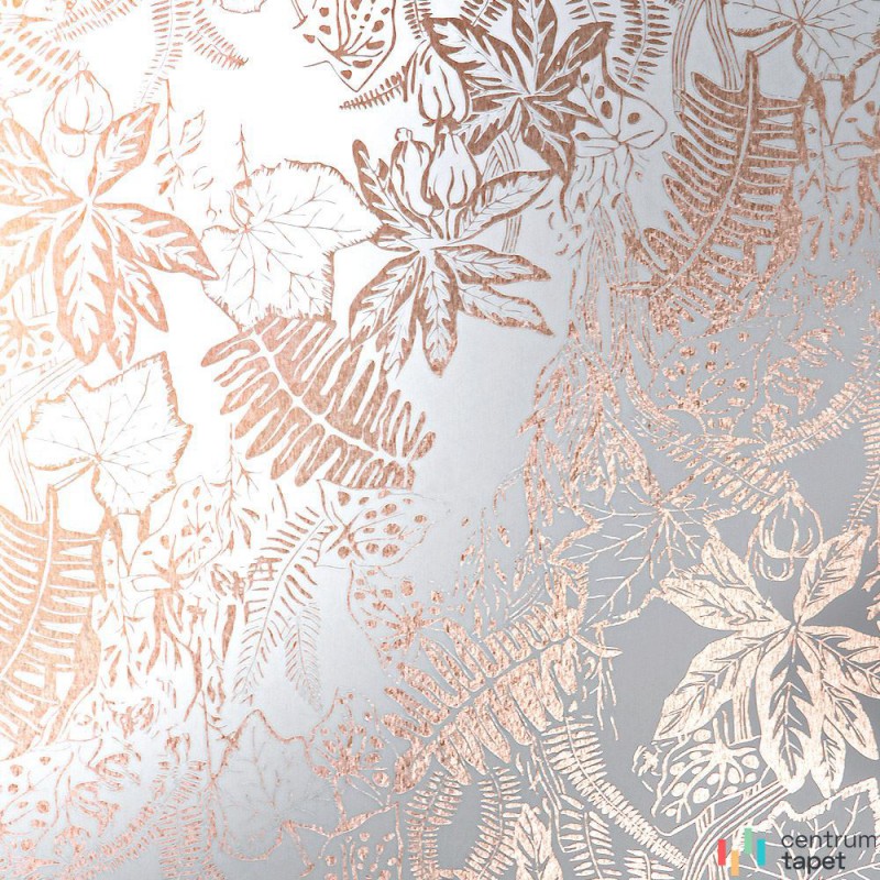 Tapeta Hothousecopperrosewhite Erica Wakerly Erica Wakerly