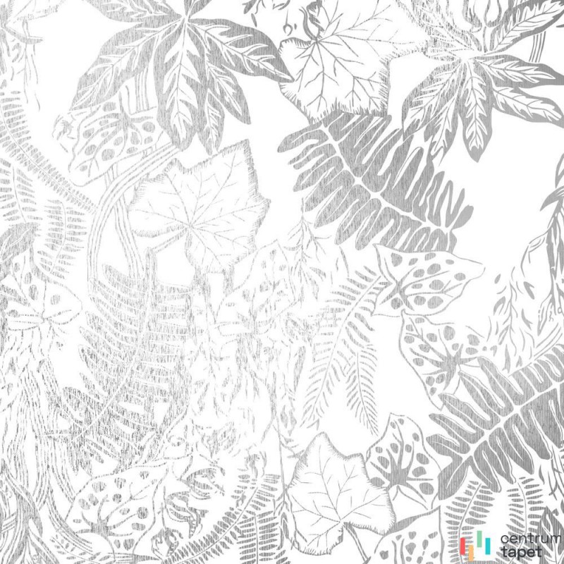 Tapeta Hothousesilverwhite Erica Wakerly Erica Wakerly Tapeta Hothousesilverwhite Erica Wakerly Erica Wakerly