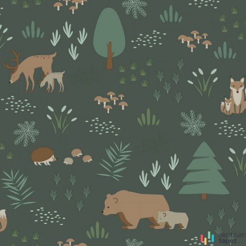 Tapeta 139249 Forest Friends Esta Home