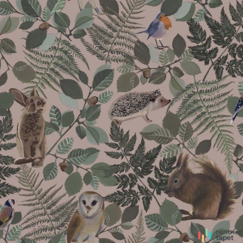 Tapeta 139252 Forest Friends Esta Home