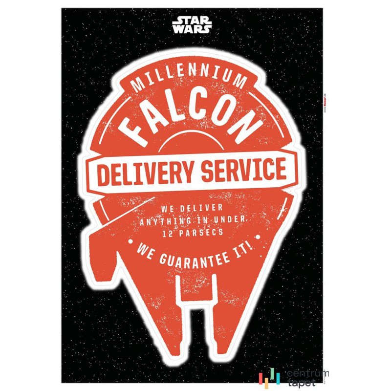 Naklejka na ścianę Star Wars Delivery Service 1