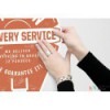 Naklejka na ścianę Star Wars Delivery Service 1