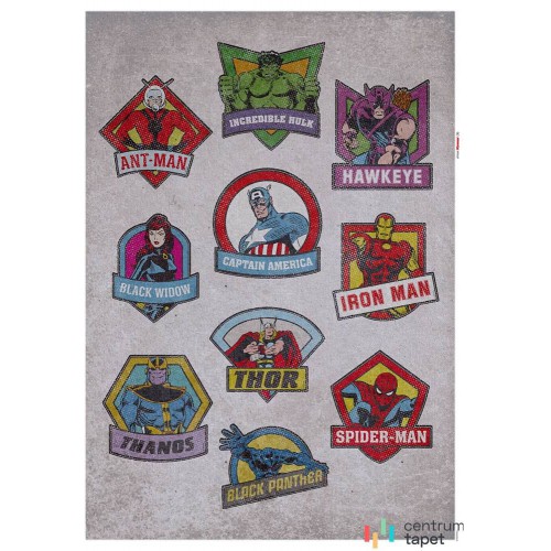 Naklejki na ścianę Avengers Badges 1