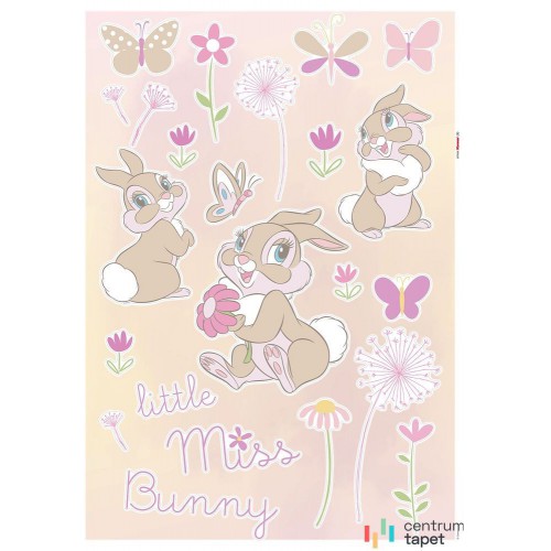 Naklejki na ścianę Little Miss Bunny 14096h