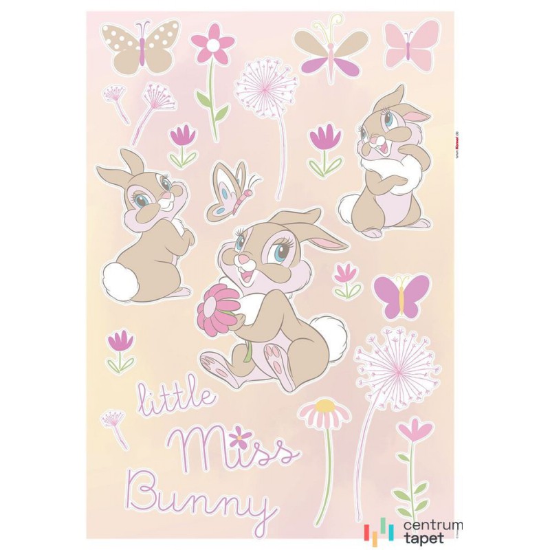 Naklejki na ścianę Little Miss Bunny 14096h