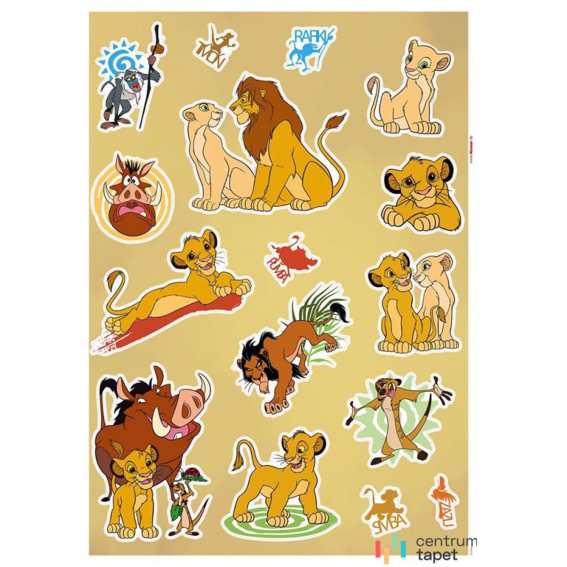 Naklejki na ścianę Lion King Circle of Life 14098h Naklejki na ścianę Lion King Circle of Life 14098h