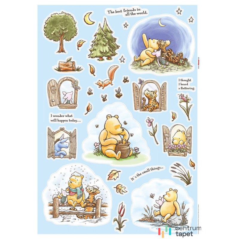 Naklejki na ścianę Winnie the Pooh Adventures 14103h Naklejki na ścianę Winnie the Pooh Adventures 14103h