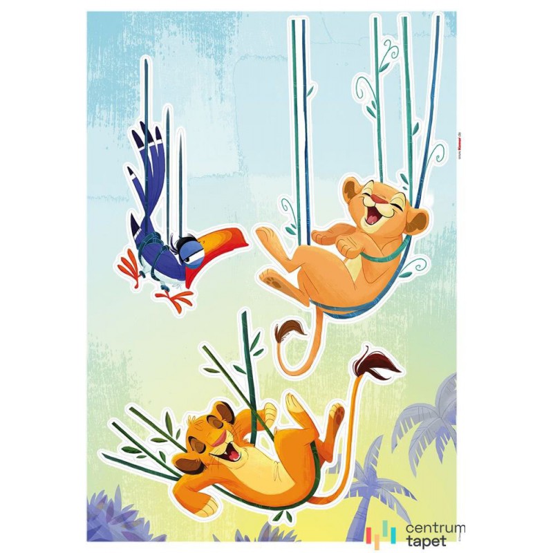 Naklejki na ścianę Lion King Relax 14105h Naklejki na ścianę Lion King Relax 14105h