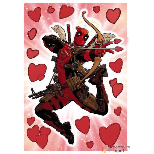 Naklejki na ścianę Deadpool Lovepool 14114h