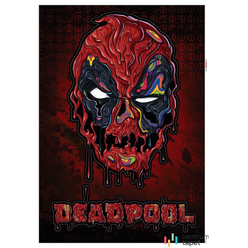 Naklejki na ścianę Deadpool Meltpool 14115h Naklejki na ścianę Deadpool Meltpool 14115h
