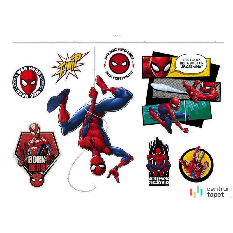 Naklejki na ścianę Spider-Man Web Head 14740h