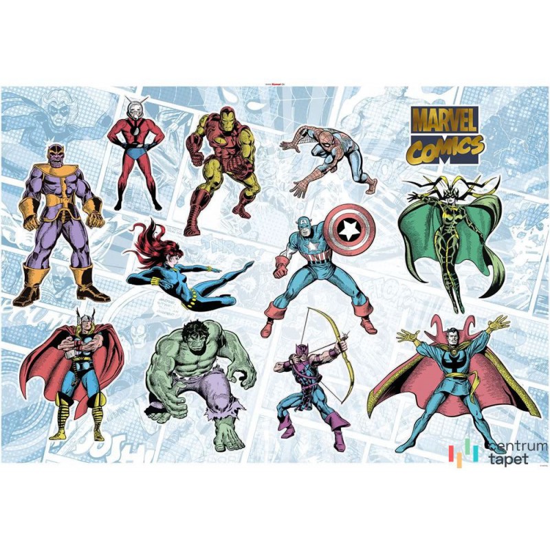 Naklejki na ścianę Marvel Comics Collection 14742h