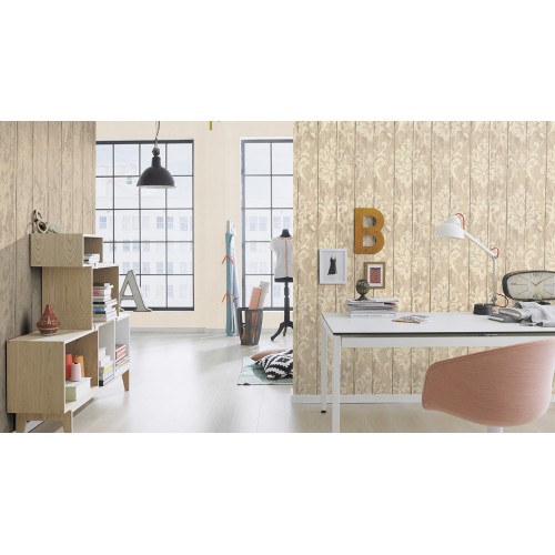 Tapeta 625943 Bricks & Wood II Rasch