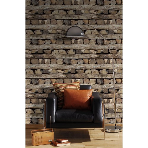 Tapeta 931808 Bricks & Wood II Rasch