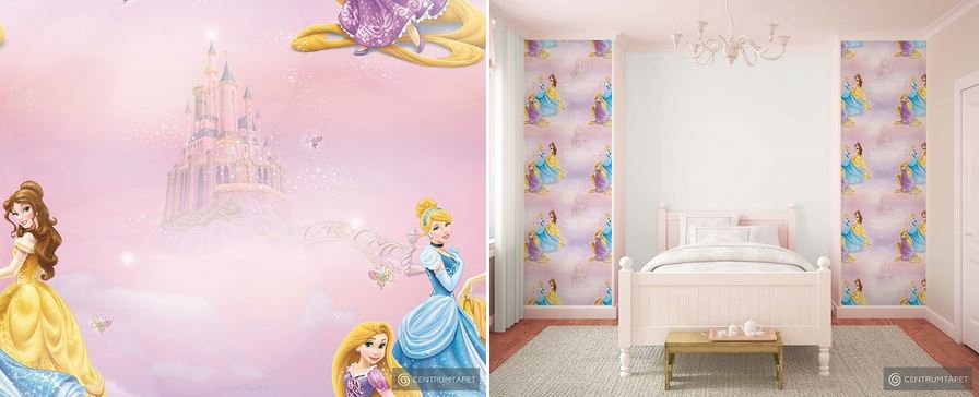 TAPETA KSIEZNICZKI DISNEY