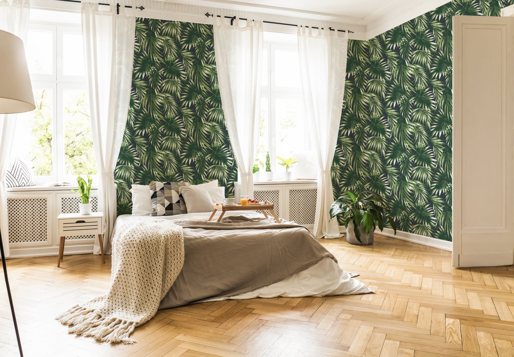 Tapeta na jedną ścianę – do salonu i nie tylko